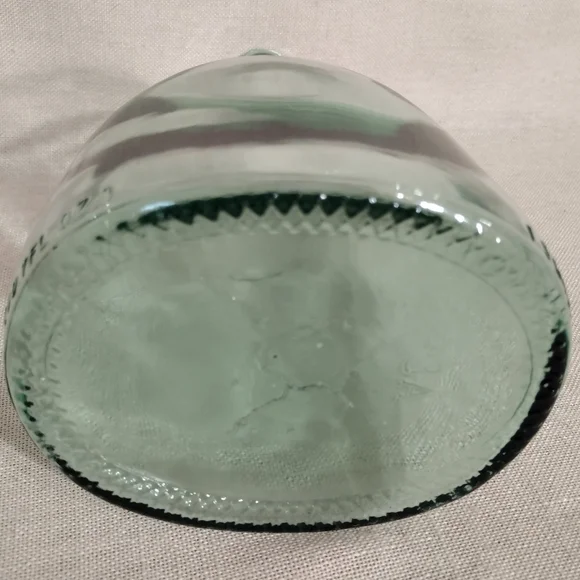 VTG Paul Masson Aqua Green Glass Bottle Embossed Since 1852 - Picture 5 of 9